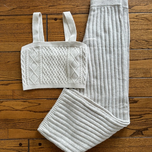 H&M Cable Knit Crop Top S NWOT - Picture 5 of 5